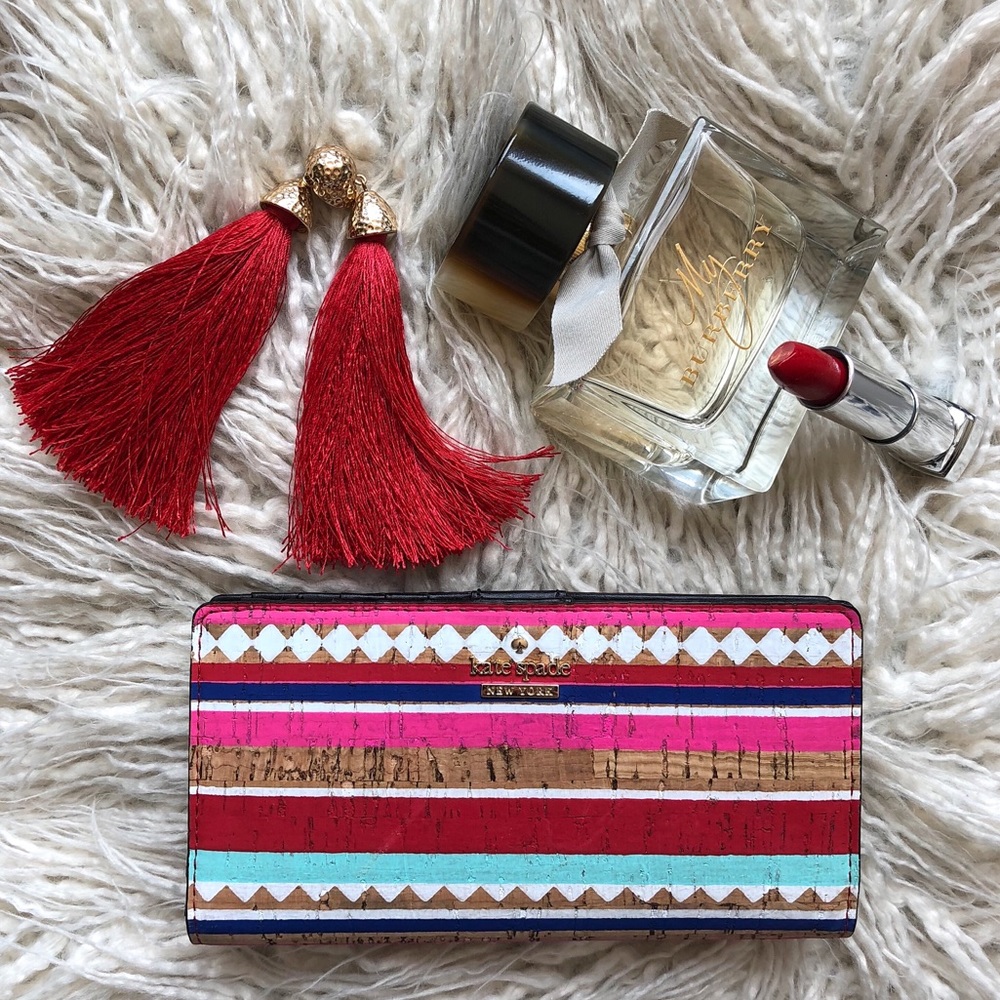 Kate Spade Campus Lane Cork Stacy Wallet